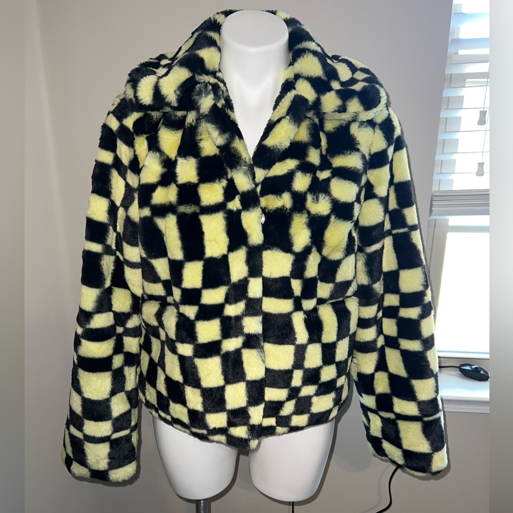 Dolls Kill x Girlfriend Material Fur Jacket